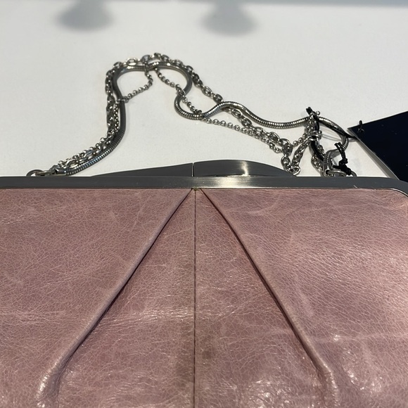 HOBO Light Mauve Color Clutch or Sachel wallet Bag—Beautiful Soft Leather—NWT! - Picture 7 of 9